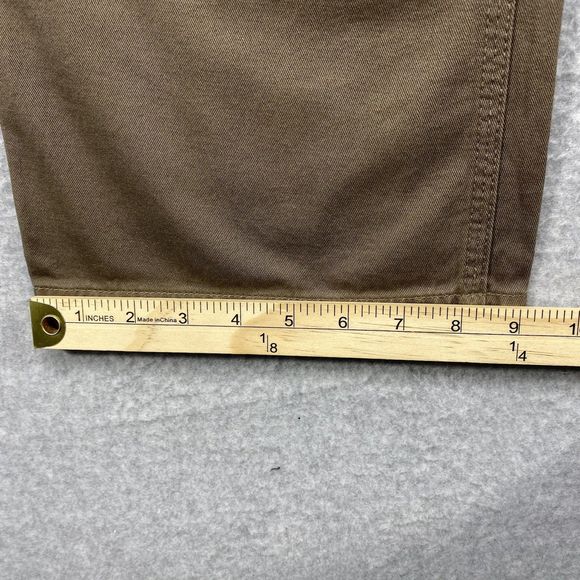 Duluth Pants‎ Womens 32x30 Brown Carpenter Hammer Loop Workwear Denim Utility - Picture 4 of 13